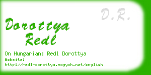 dorottya redl business card